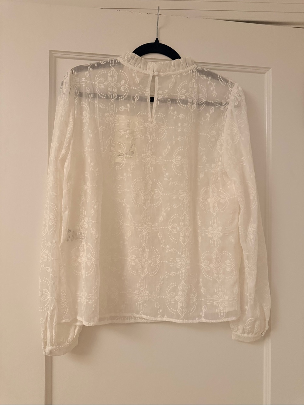 NWT - Sezane Valentine blouse - size 38 or US 6 - Picture 9 of 13